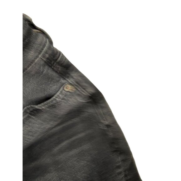 AMERICAN EAGLE Black Gray Wash Jeans Size 000 Short - Picture 6 of 9